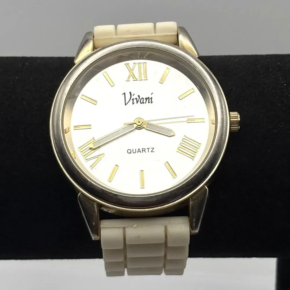 Silver Vivani Men's Quartz Watch